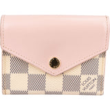 Louis Vuitton Monogram Damier Azur Zoe Mini Wallet