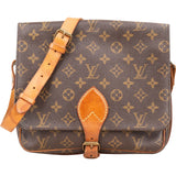 Louis Vuitton Monogram Canvas Cartouchiere MM Crossbody Bag