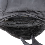 Prada Nero Tessuto Plastic Chain Shoulder Bag