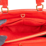 Louis Vuitton Monogram Canvas Cherry Leather Cerise Handbag