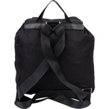 Prada Black Nylon Triangle Backpack