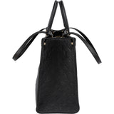 Louis Vuitton Noir Monogram Empreinte Leather OnTheGo MM Shoulder Bag