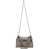 Stella McCartney Shaggy Falabella Fold Over Tote Crossbody Handbag