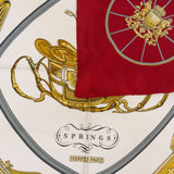 Hermès Silk Springs Carré 90 Tuch Scarf - vintageandkickz