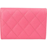 Chanel Quilted Caviar Leather Classic Small Flap Wallet