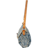Louis Vuitton Monogram Denim Pleaty Shoulder Bag