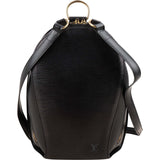 Louis Vuitton Noir Epi Leather Mabillon Backpack