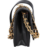 Chanel Quilted Caviar Leather Wallet On Chain Crossbody Bag