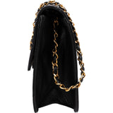 Chanel Quilted Lambskin 24K Gold Single Flap Shoulder Bag