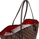 Louis Vuitton Monogram Damier Ebene Canvas Neverfull MM Shoulder Bag