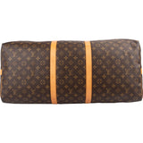 Louis Vuitton Monogram Canvas Keepall 60 Bandoulière Travel Bag