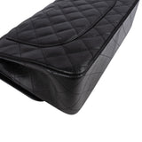 Chanel Quilted Caviar Leather Jumbo Double Flap Crossbody Bag