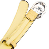 Gucci Yellow Leather GG Marmont Belt (80 / 32)