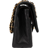 Chanel Quilted Lambskin 24K Gold Medium Double Flap Shoulder Bag