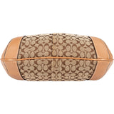Coach Monogram Signature Small Hobo Shoulder Bag