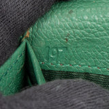 Miu Miu Green Leather Continental Wallet