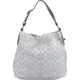 Coach Monogram Signature Zoe Hobo Shoulder Bag