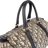 [🔄️B23 / F55] Christian Dior Monogram Trotter Canvas Boston Bag Handbag - vintageandkickz