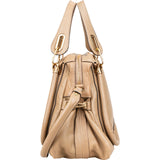 Chloé Grained Leather Paraty Handbag