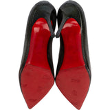 Christian Louboutin Glitter Ombre Patent Leather Decollete So Kate 100 Pumps (36)