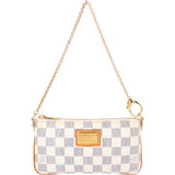 Louis Vuitton Monogram Damier Azur Canvas Pochette Milla Shoulder Bag