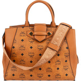 MCM Monogram Visetos Aren Tote Handbag