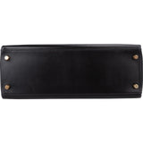 Hermès Noir Box Calf Leather Kelly 32 Handbag