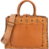 MCM Monogram Visetos Aren Tote Handbag