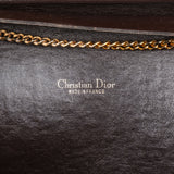 Christian Dior Monogram Oblique Canvas Vintage Chain Shoulder Bag