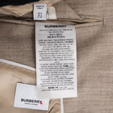 Burberry Beige Wool Horseferry Tailored Fringed Dress Vest (UK 8 / DE 36)