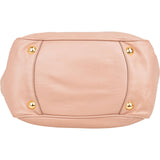 Prada Pink Calf Leather Bonnie Handbag