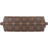 Louis Vuitton Monogram Canvas Trousse Demi Ronde Pouch