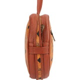 MCM Monogram Visetos Tambourine Crossbody Bag