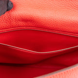 Hermès Grained Togo Leather Palladium Kelly Retourne 32 Handbag