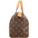 Louis Vuitton Monogram Canvas Speedy 25 Handbag