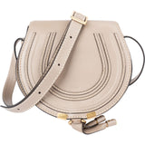 Chloé Soft Calfskin Marcie Small Saddle Crossbody Bag