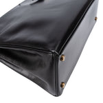 Hermès Box Calfskin Kelly 32 Retourne Handbag - vintageandkickz