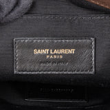 Yves Saint Laurent Brown Suede Fringe Crossbody Bag