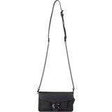 Coach Pebbled Leather Tabby Wallet On Chain Crossbody Bag