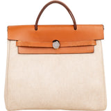 Hermès Classic Cotton Herbag 31 Shoulder Handbag Backpack