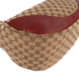 Gucci Monogram GG Canvas Britt Handbag