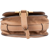 Chloé Grained Leather Marcie Mini Saddle Crossbody Bag