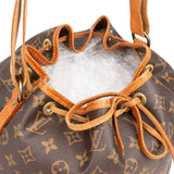 Louis Vuitton Monogram Canvas Sac Noé Petit Shoulder Bag