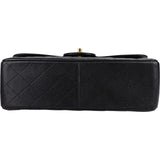 Chanel Quilted Caviar Leather Jumbo Double Flap Crossbody Bag