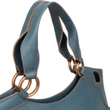 Cartier Blue Lather Marcello Hobo Handbag