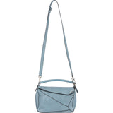 Loewe Blue Leather Puzzle Handbag