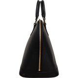 Louis Vuitton Noir Epi Leather Alma PM Handbag