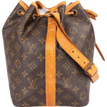 Louis Vuitton Monogram Canvas Sac Noé Petit Shoulder Bag - vintageandkickz