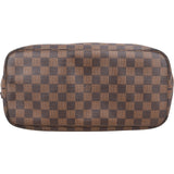 Louis Vuitton Monogram Damier Ebene Canvas Neverfull MM Shoulder Bag
