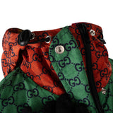 Gucci Monogram GG Multicolor Nylon Hooded Rain Jacket (L-XL)